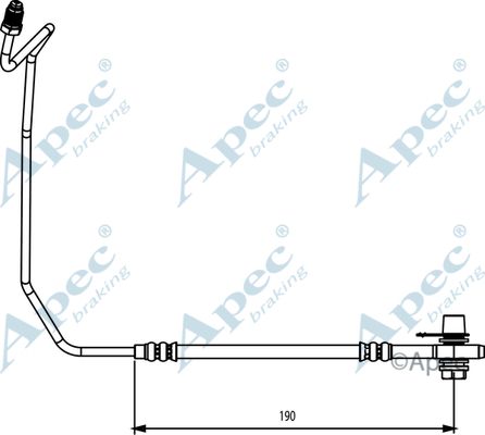 APEC BRAKING Jarruletku HOS3873